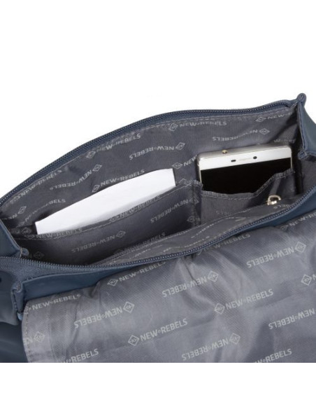 51.131202,Rucsac new rebels daley-washington, dimensiuni 25/13/40 cm, culoare albastru inchis