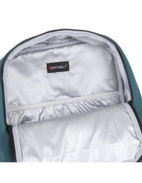 51.119575,Rucsac new rebels mart-chicago, dimensiuni 28/16/39 cm, culoare petrol