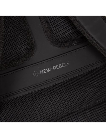 51.129300,Rucsac new rebels harper-miami laptop, dimensiuni 28/8/38 cm, culoare negru