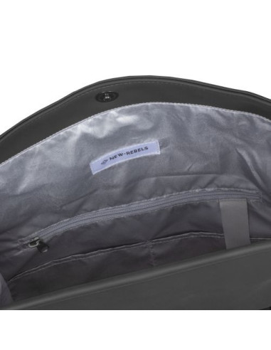 51.130500,Rucsac new rebels william-baltimore laptop, dimensiuni 28/13/43 cm, culoare negru