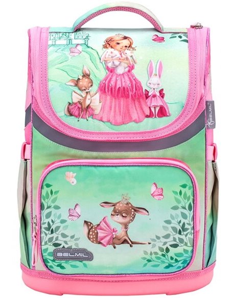 405-71-22,Ghiozdan neechipat mini, dimensiune 36x26x16 cm, prncess with fier 405-71-22,Ghiozdan neechipat mini, dimensiune 36x26x16 cm, prncess with fier