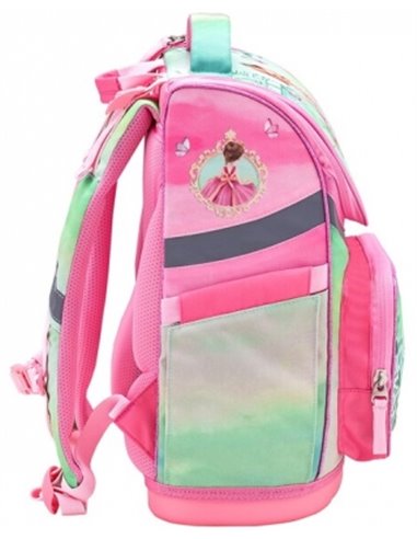 405-71-22,Ghiozdan neechipat mini, dimensiune 36x26x16 cm, prncess with fier 405-71-22,Ghiozdan neechipat mini, dimensiune 36x26x16 cm, prncess with fier