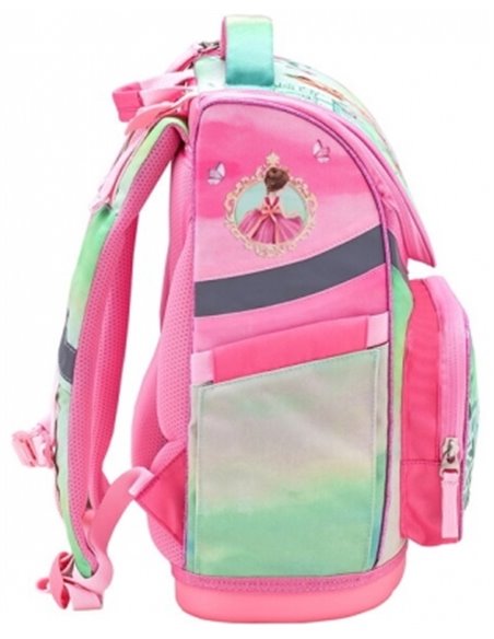 405-71-22,Ghiozdan neechipat mini, dimensiune 36x26x16 cm, prncess with fier 405-71-22,Ghiozdan neechipat mini, dimensiune 36x26x16 cm, prncess with fier