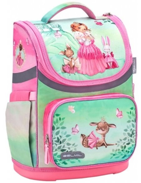 405-71-22,Ghiozdan neechipat mini, dimensiune 36x26x16 cm, prncess with fier 405-71-22,Ghiozdan neechipat mini, dimensiune 36x26x16 cm, prncess with fier