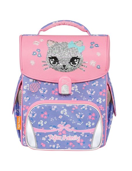 TGJL-065A(1),Ghiozdan scoala Herlitz neechipat Jolly, Motiv Lovely Kitty Cat