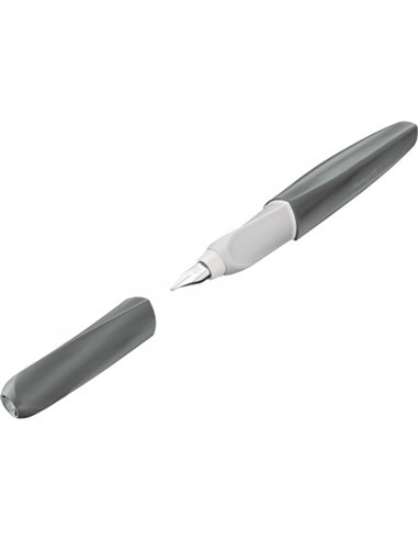 822244/GRI,Stilou Pelikan twist din material reciclat M, Gri