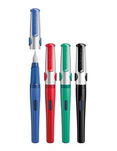 971291/ROSU,Stilou Pelikan, penita M, dreptaci, Rosu 2