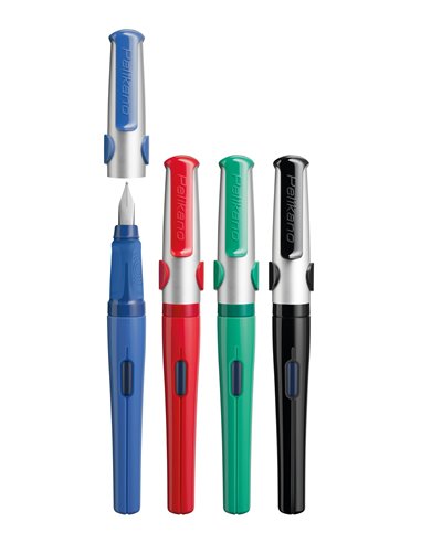 971291/ROSU,Stilou Pelikan, penita M, dreptaci, Rosu