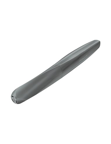 822220,Stilou Pelikan Twist din material reciclat, penita M, Gri deschis 822220,Stilou Pelikan Twist din material reciclat, penita M, Gri deschis