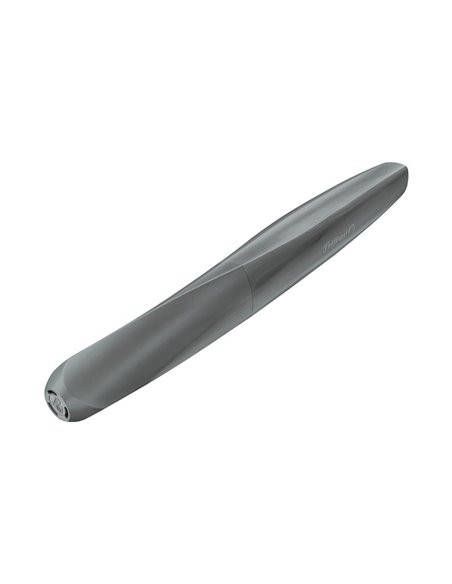 822220,Stilou Pelikan Twist din material reciclat, penita M, Gri deschis 822220,Stilou Pelikan Twist din material reciclat, penita M, Gri deschis
