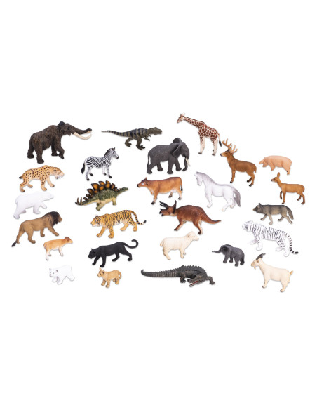 Vin55892,Set de animele din padure, domestice, salbatice si preistorice