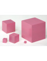 Vin50508,Turn de cuburi in roz, 10 bucati