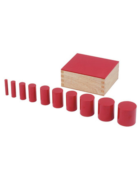 Vin85263,Cilindri colorati Montessori