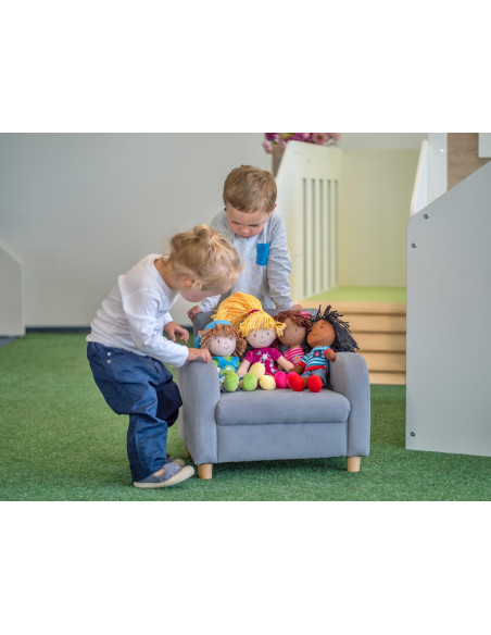 Vin760322,Papusi din panza personalizate, 4 personaje