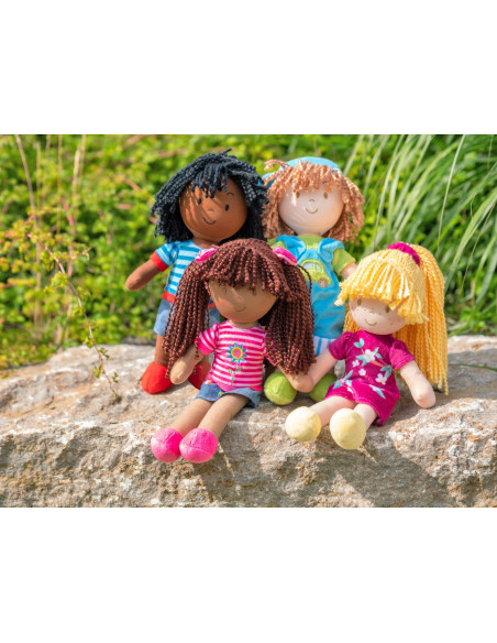 Vin760322,Papusi din panza personalizate, 4 personaje