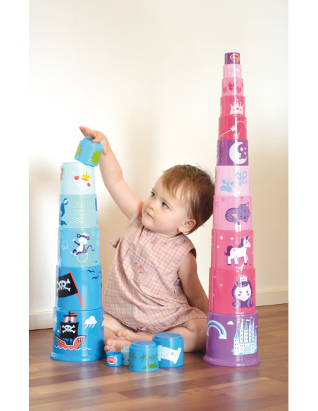 Gowi453-37,Piramida Pirat - set 11 bucati