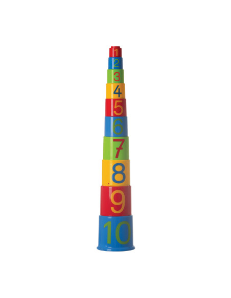 Gowi453-31,Piramida numerelor - set de 10 elemente