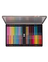 CC430,Creioane colorate Daco, 30 culori/cutie metalica bicolore