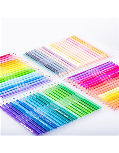 CC380,Creioane colorate DAaco 80 de culori/set, Multicolor