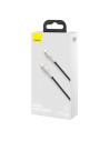 CATLJK-01,CABLU alimentare si date Baseus Cafule Metal, Fast Charging Data Cable pt. smartphone, USB Type-C la Lightning Iphone 