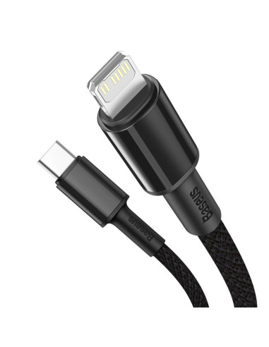 CATLGD-01,CABLU alimentare si date Baseus High Density Braided, Fast Charging Data Cable pt. smartphone, USB Type-C la Lightning