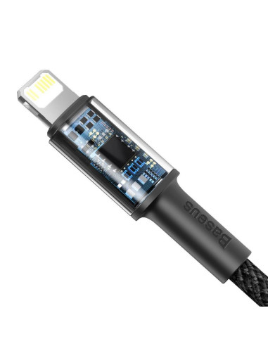 CATLGD-01,CABLU alimentare si date Baseus High Density Braided, Fast Charging Data Cable pt. smartphone, USB Type-C la Lightning