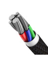 CATLGD-01,CABLU alimentare si date Baseus High Density Braided, Fast Charging Data Cable pt. smartphone, USB Type-C la Lightning