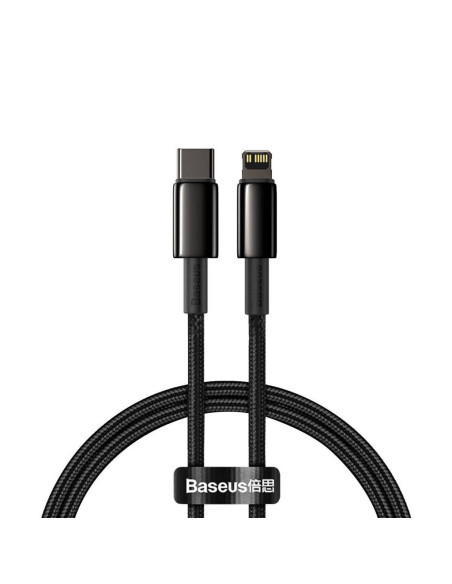 CATLWJ-A01,CABLU alimentare si date Baseus Tungsten Gold, Fast Charging Data Cable pt. smartphone, USB la Lightning Iphone 20W, 