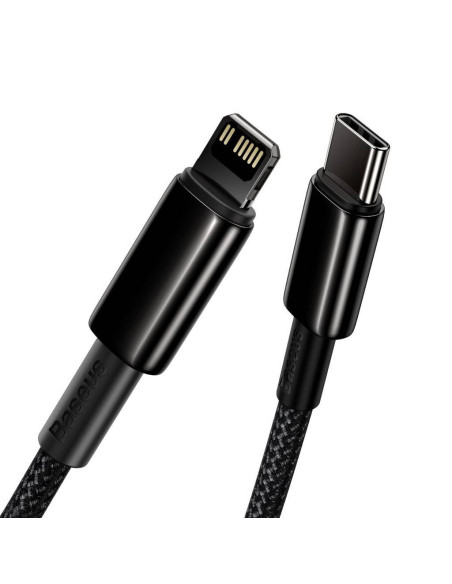 CATLWJ-A01,CABLU alimentare si date Baseus Tungsten Gold, Fast Charging Data Cable pt. smartphone, USB la Lightning Iphone 20W, 