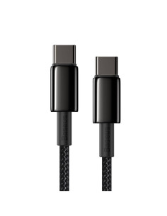 CATWJ-A01,CABLU alimentare si date Baseus Tungsten Gold, Fast Charging Data Cable pt. smartphone, USB Type-C la USB Type-C 100W, 2