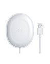 WXGD-02,INCARCATOR wireless Baseus Jelly Qi 15W, compatibilitate smartphones, cablu Type-C la USB inclus, alb "WXGD-02" (timbru