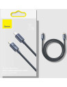 CAJY000301,CABLU alimentare si date Baseus Crystal Shine, Fast Charging Data Cable pt. smartphone, Type-C la Lightning Iphone 20