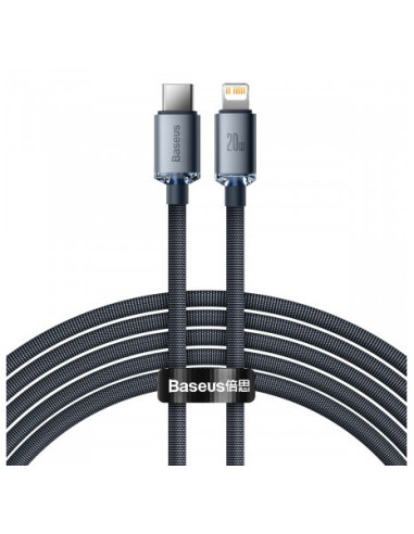 CAJY000301,CABLU alimentare si date Baseus Crystal Shine, Fast Charging Data Cable pt. smartphone, Type-C la Lightning Iphone 20
