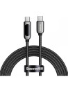 CATSK-C01,CABLU alimentare si date Baseus Display, Fast Charging Data Cable pt. smartphone, USB Type-C la USB Type-C 100W, braid