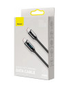 CATSK-C01,CABLU alimentare si date Baseus Display, Fast Charging Data Cable pt. smartphone, USB Type-C la USB Type-C 100W, braid