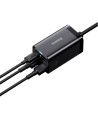 CCGP040101,INCARCATOR retea Baseus GaN3 Pro, Quick Charge 65W, 2 x USB, 2 x USB Type-C, include cablu USB Type-C la USB Type-C 1