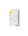 WKQX000313,ADAPTOR RETEA Baseus Lite, USB Type-C to RJ-45 Gigabit LAN, metalic, LED, gri "WKQX000313" - 6932172606138