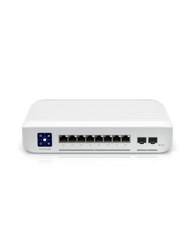 USW-ENTERPRISE-8-POE-EU,Ubiquiti Enterprise Layer 3, PoE switch with (8) 2.5GbE, 802.3at PoE+ RJ45 ports and (2) 10G SFP+ ports