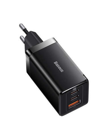 CCGP120201,INCARCATOR RETEA Baseus GaN5 PRO, Quick Charge 65W, 2 x USB Type-C Output 5V/3A, 1 x USB, include cablu USB Type-C la