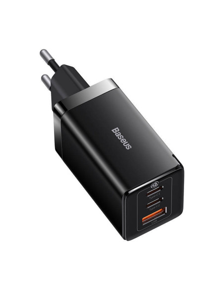 CCGP120201,INCARCATOR RETEA Baseus GaN5 PRO, Quick Charge 65W, 2 x USB Type-C Output 5V/3A, 1 x USB, include cablu USB Type-C la