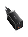 CCGP120201,INCARCATOR RETEA Baseus GaN5 PRO, Quick Charge 65W, 2 x USB Type-C Output 5V/3A, 1 x USB, include cablu USB Type-C la