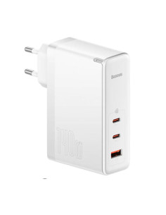 CCGP120202,INCARCATOR RETEA Baseus GaN5 PRO, Quick Charge 65W, 2 x USB Type-C Output 5V/3A, 1 x USB, include cablu USB Type-C la 2