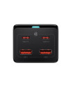 PSZM000401,INCARCATOR RETEA Baseus GaN3 Pro Powerstrip, Quick Charge 100W, 1 x AC, 2 x USB Type-C Output 5V/3A, 2 x USB, include