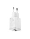 CCXJ010202,INCARCATOR retea Baseus Compact,10.5W, 2 x USB 5V/2.1A, alb "CCXJ010202" (timbru verde 0.18 lei) - 6932172606916
