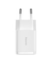 CCXJ010202,INCARCATOR retea Baseus Compact,10.5W, 2 x USB 5V/2.1A, alb "CCXJ010202" (timbru verde 0.18 lei) - 6932172606916