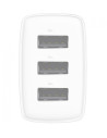 CCXJ020102,INCARCATOR retea Baseus Compact,17W, 3 x USB 5V/2.1A, alb "CCXJ020102" (timbru verde 0.18 lei) - 6932172606978