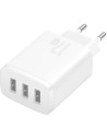 CCXJ020102,INCARCATOR retea Baseus Compact,17W, 3 x USB 5V/2.1A, alb "CCXJ020102" (timbru verde 0.18 lei) - 6932172606978