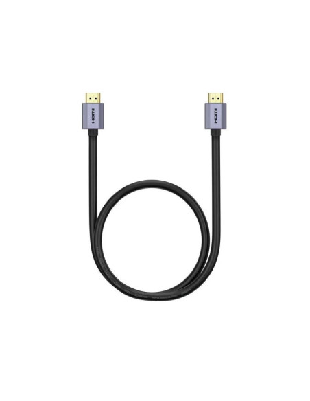 WKGQ020201,CABLU video Baseus High Definition, HDMI (T) la HDMI (T), rezolutie maxima 4K UHD la 60 Hz, conectori auriti, 2m, neg