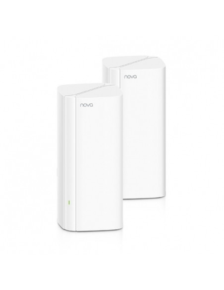 EX12(2-PACK),Tenda EX12(2-PACK) Sistem Mesh&nbsp 802.11ax AX3000 Porturi 1 WAN, 3 LAN 10/100 Mbit/s unitate primara, 2 LAN pt un