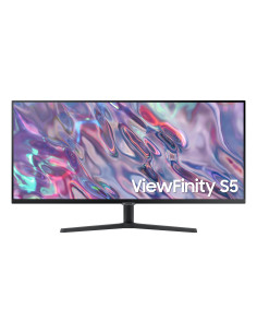 LS34C500GAUXEN,Monitor LED Samsung ViewFinity S5 LS34C500GAUXEN, 34inch, 3440x1440, 5ms GTG, Negru 2